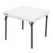 Mesa baja plegable infantil crema LIFETIME 61 x 61 x 53,5 cm Mesa baja plegable infantil crema LIFETIME 61 x 61 x 53,5 cm Crema