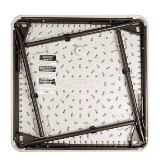 Mesa baja plegable infantil crema LIFETIME 61 x 61 x 53,5 cm