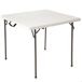 Mesa cuadrada plegable blanco LIFETIME 94x94x74 cm Mesa cuadrada plegable blanco LIFETIME 94x94x74 cm Blanco