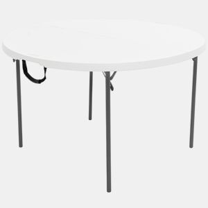 Mesa redonda plegable LIFETIME Ø122 x 74 cm