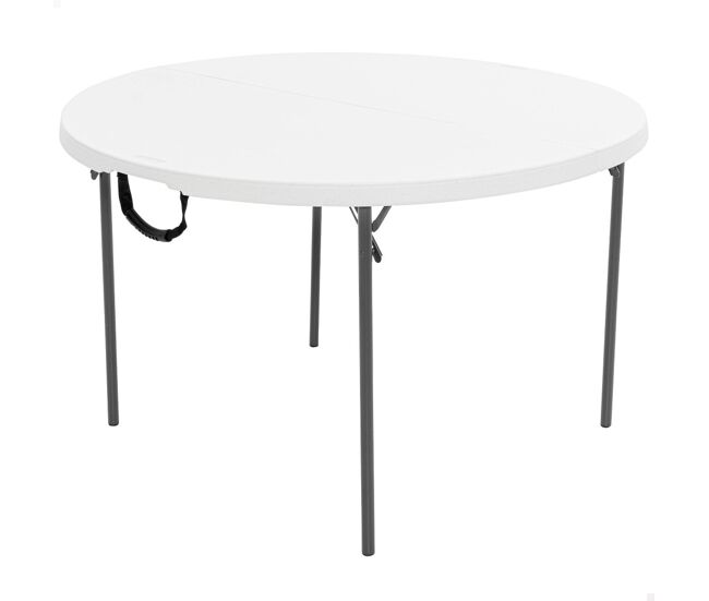 Mesa redonda plegable lifetime ø122 x 74 cm
