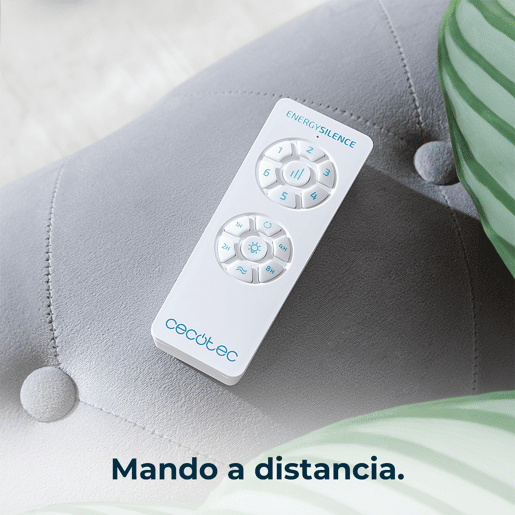 Cecotec Ventoinha de teto de 40 W e 52u2019u2019 com motor DC, luz LED e comando à distância.