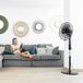 Cecotec Ventilador de Pie con Mando a Distancia y Temporizador En Cecotec Ventilador de Pie con Mando a Distancia y Temporizador En Negro