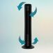 Ventilador de torre Cecotec EnergySilence Skyline W mando a dis Ventilador de torre Cecotec EnergySilence Skyline W mando a dis Negro