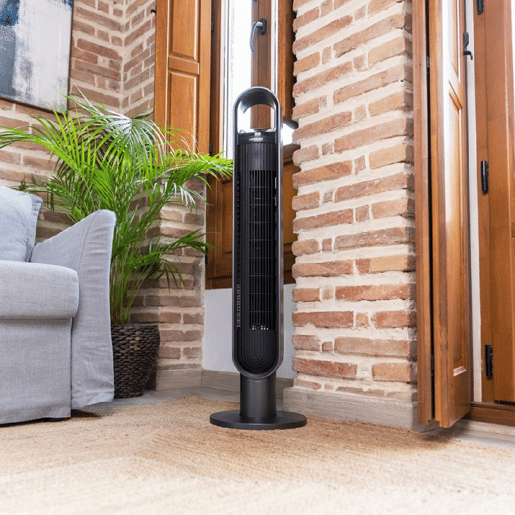 Cecotec Coluna de ar de 60 W e 40u2019u2019 com controlo por Wi-Fi e ionizador.