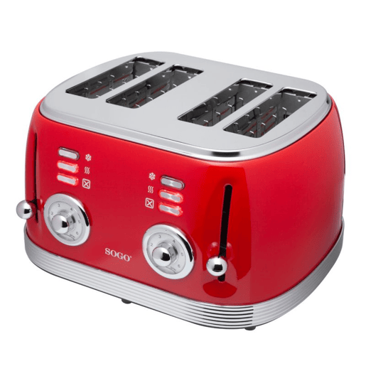 MÁQUINA DE TOSTAS RETRO 4 CORREIAS-1500W