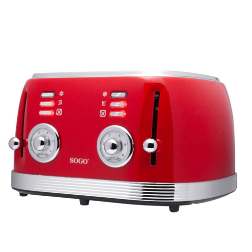 MÁQUINA DE TOSTAS RETRO 4 CORREIAS-1500W
