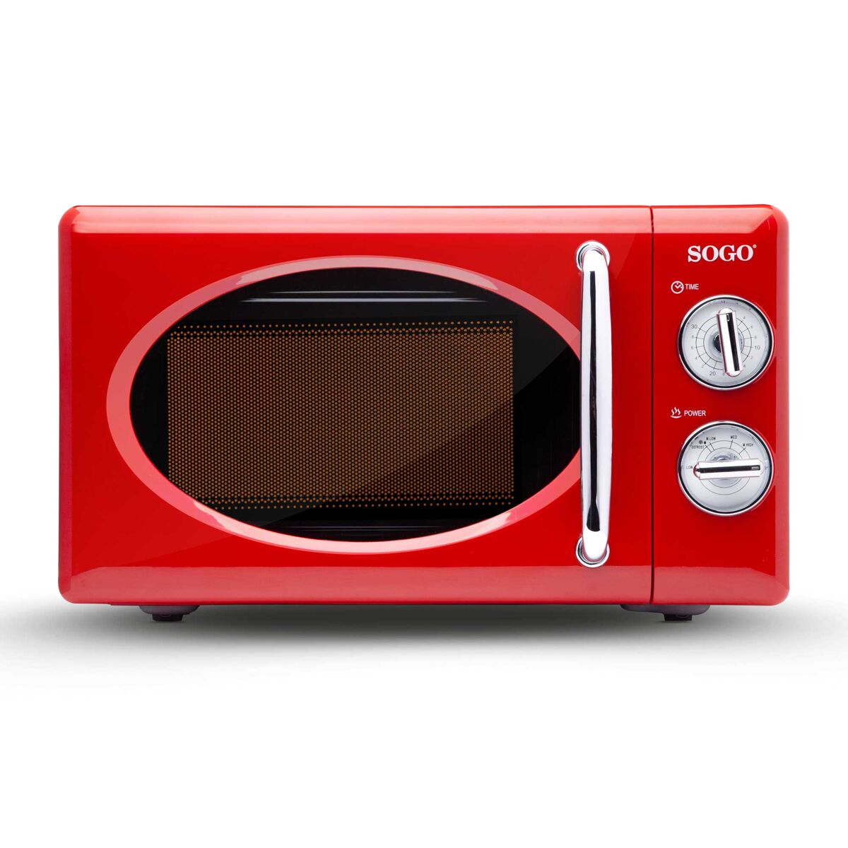 SOGO MICRO. RETRO SIN GRILL 20L 700W-ROJO