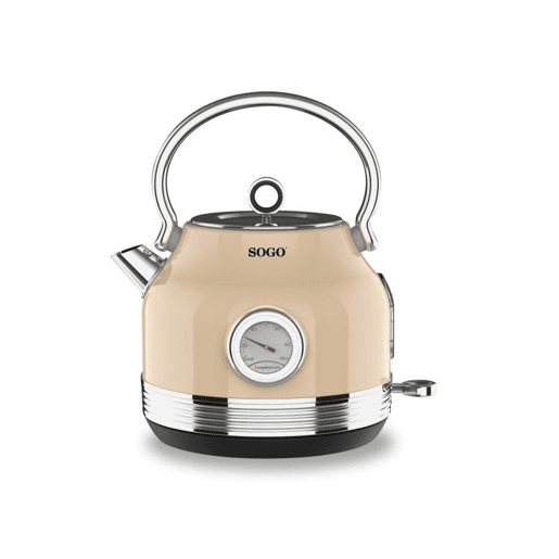 CHALEIRA RETRO BEGE 1,8L -2200W CHALEIRA RETRO BEGE 1,8L -2200W