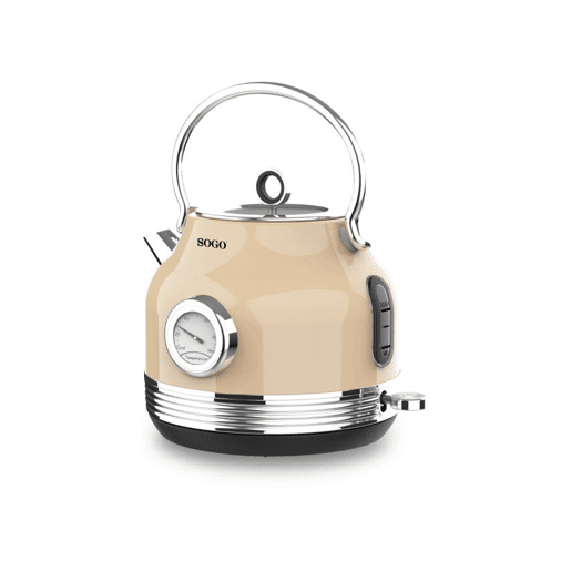CHALEIRA RETRO BEGE 1,8L -2200W CHALEIRA RETRO BEGE 1,8L -2200W