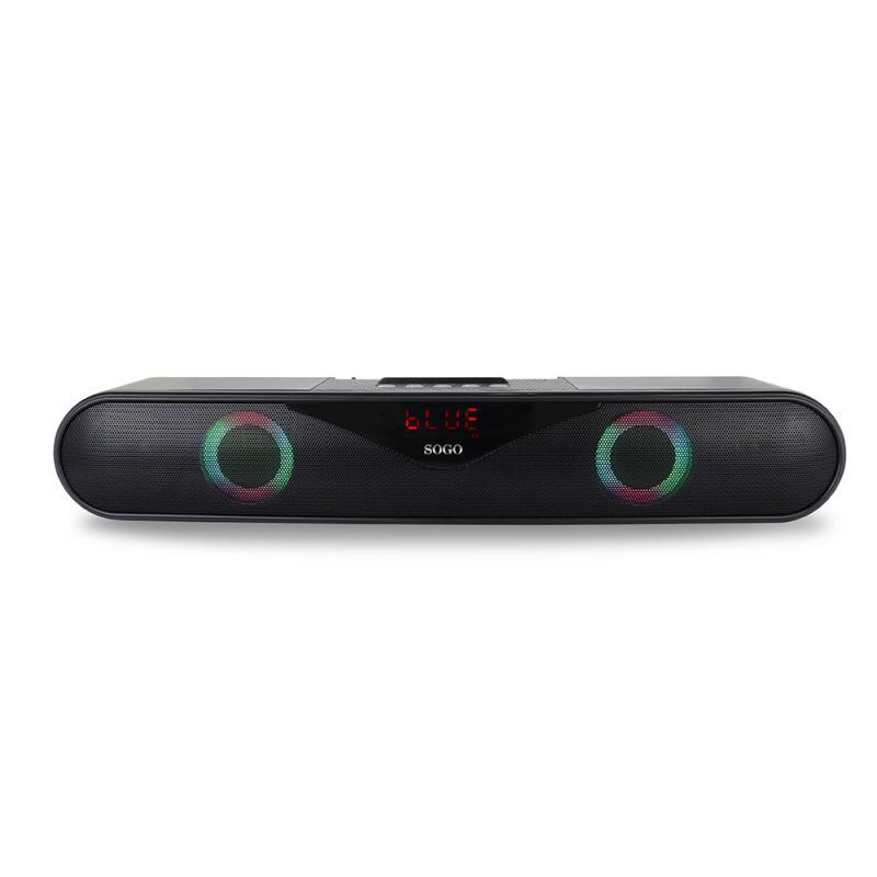 SOGO ALTAVOZ SOUND BAR PORT. BLUETOOTH NEGRO