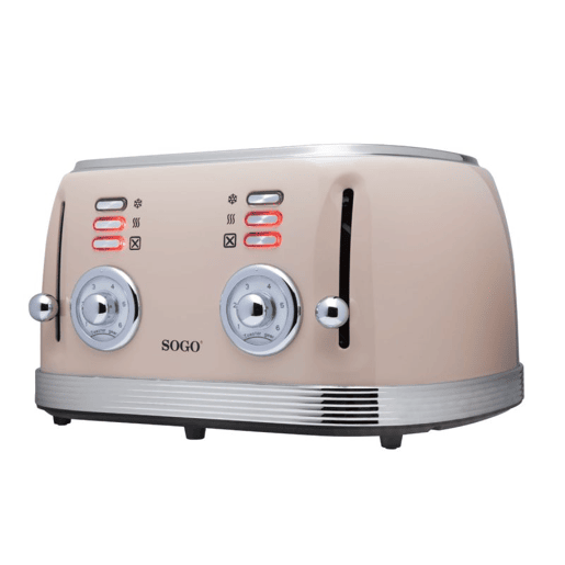 MÁQUINA DE TOSTAS RETRO 4 CORREIAS-1500W