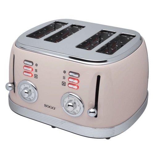 MÁQUINA DE TOSTAS RETRO 4 CORREIAS-1500W