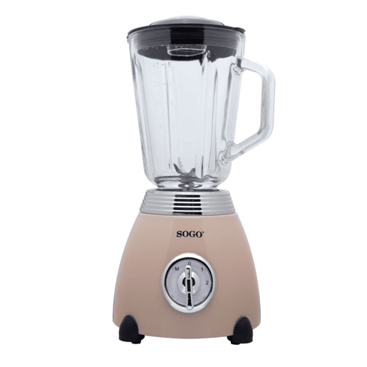 LIQUIDIFICADOR GLASS RETRO - 1,5L - 500W - BIEGE
