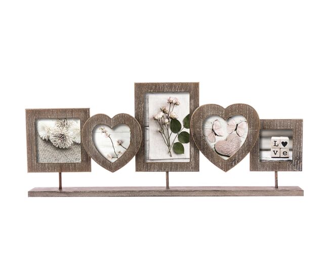 Conjunto 5 marcos decorativos de sobremesa