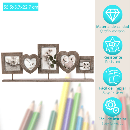 Defina 5 quadros de mesa decorativos