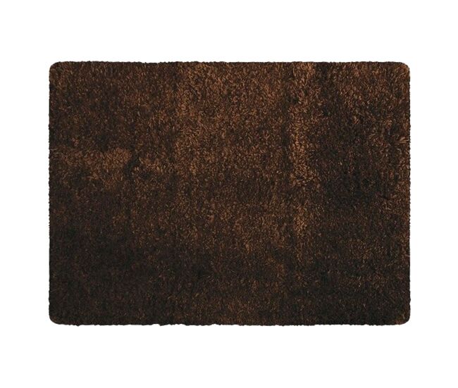Alfombrilla de microfibra, chocolate - msv