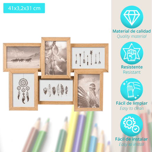 Definir 6 quadros decorativos da natureza H31