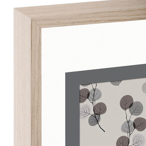 Estrutura de parede decorativa para 3 fotos