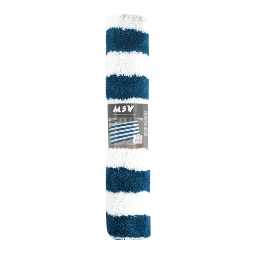 50 x 80 cm Deauville Microfiber Banheiro Carpet Azul