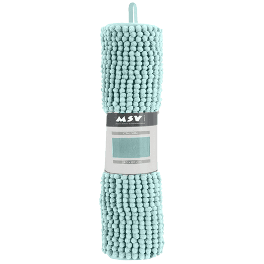 Carpetes de banheiro 40x60cm Pastel Green Chenille