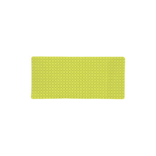 Banheiro de banheiro quadro premium 36x76 cm verde