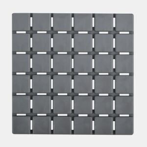 Lote 6 Quadro Non -Slip Carpets, Gray - MSV.