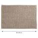 Alfombra De Baño Msv "Chenille" 60x40 Alfombra De Baño Msv "Chenille" 60x40 Beige