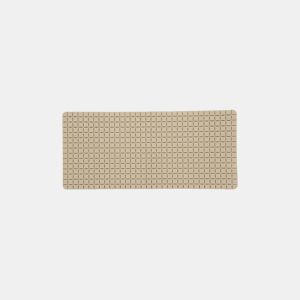 Anti DeaPante Quadro Premium 36x76 cm de banheiro bege tapete