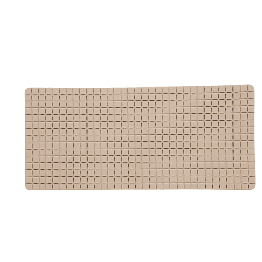Anti DeaPante Quadro Premium 36x76 cm de banheiro bege tapete