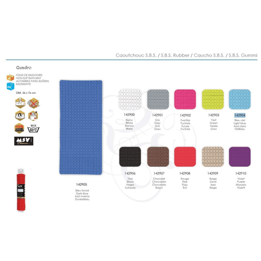 Anti DeaPante Quadro Premium 36x76 cm de banheiro bege tapete