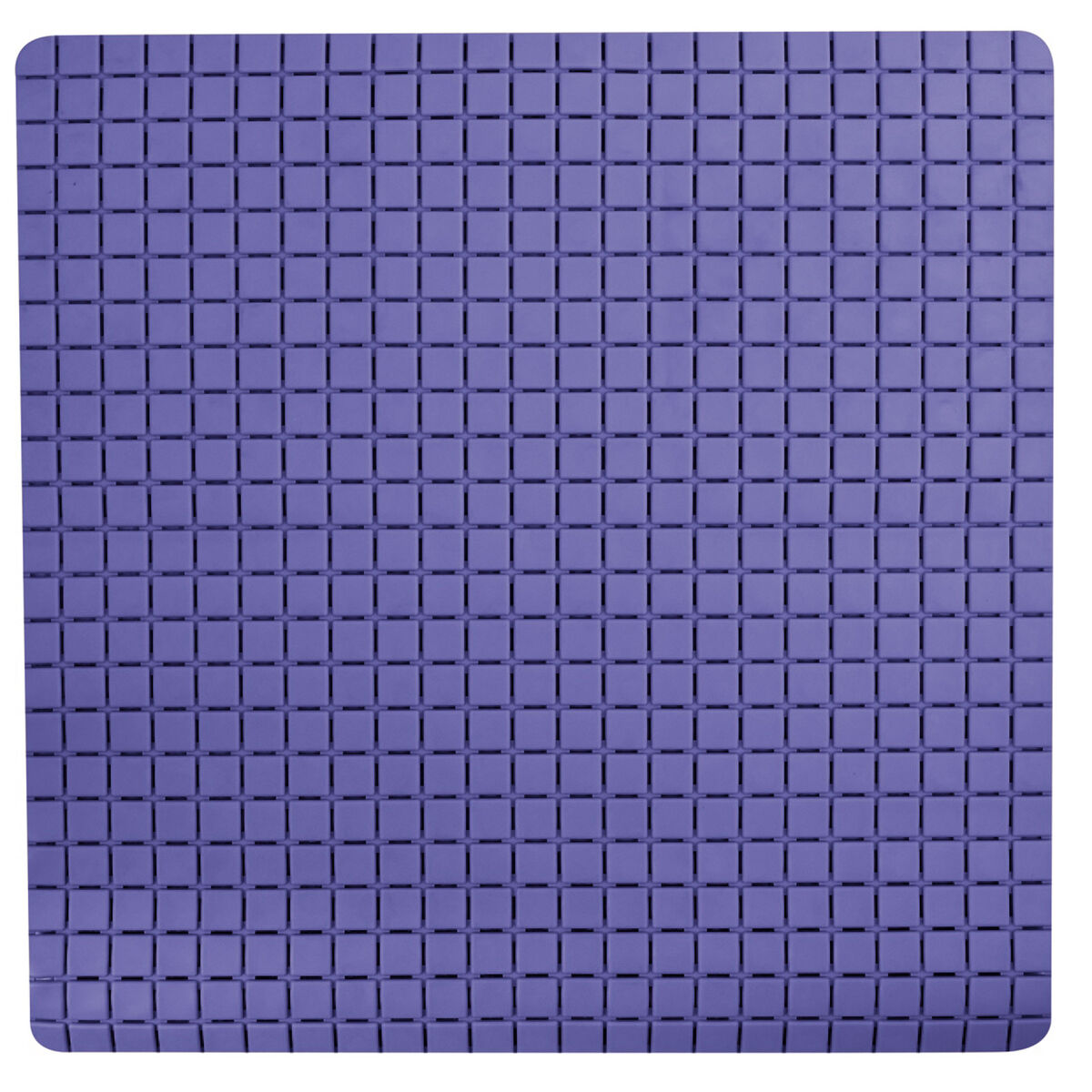 Alfombra de baño quadro premium, color azul (54 x 54 cm) - msv.
