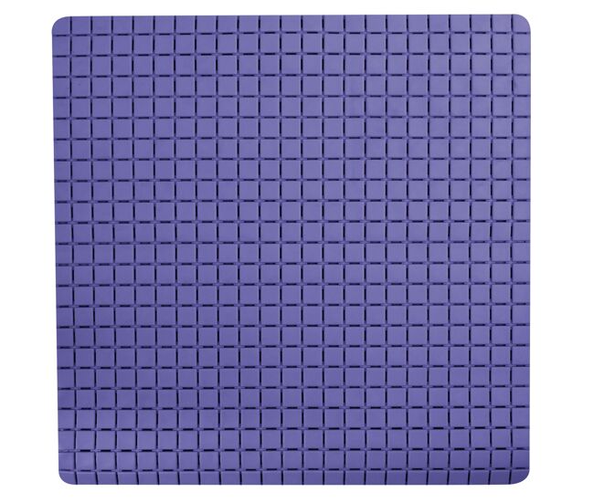 Alfombra de baño quadro premium, color azul (54 x 54 cm) - msv.