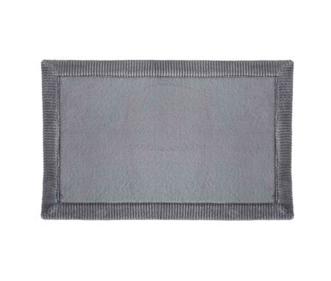 Alfombra de baño poliéster 80 x 50 cm