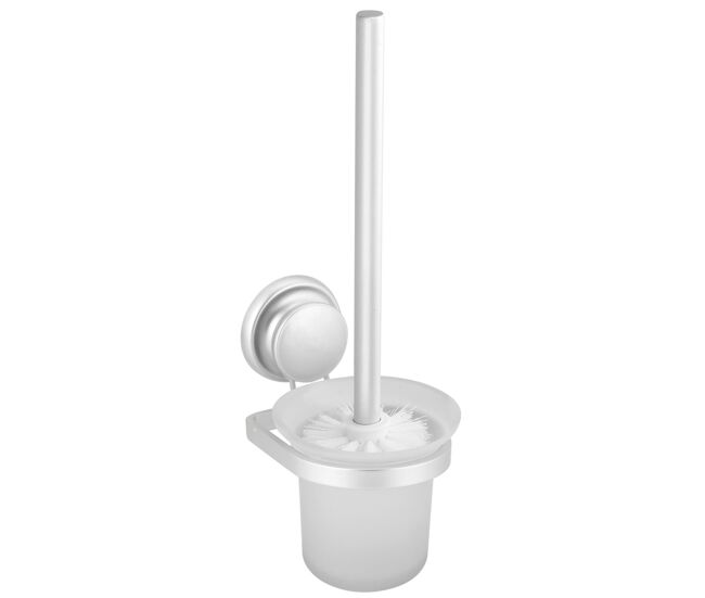 Escobilla wc mega ventosa en aluminio