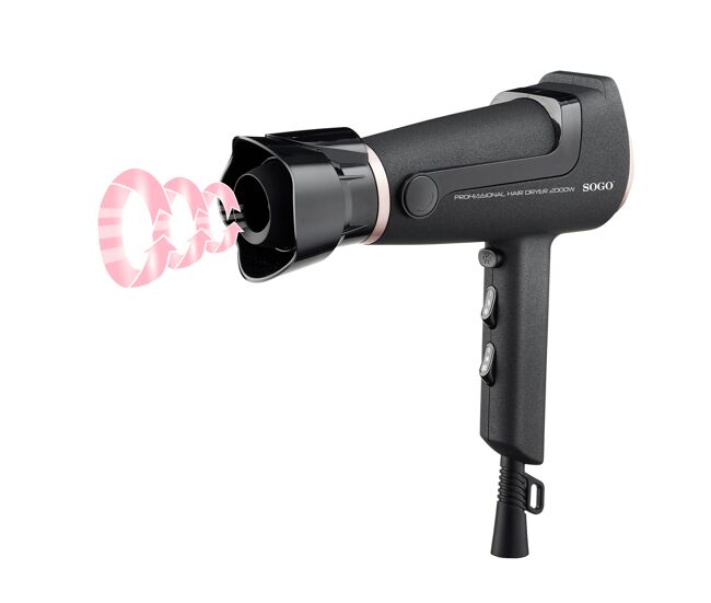 Secador de pelo profesional 2000w