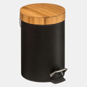 Pedal 3L Metal Bamboo Cube