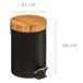 Cubo Pedal 3L Cubo Pedal 3L Negro