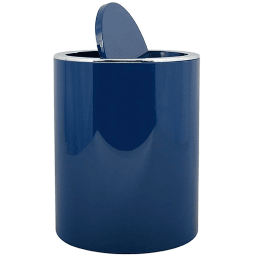 MSV como Kamaka lixo 6 litros de plástico azul elétrico Ø18,5 x 26 cm