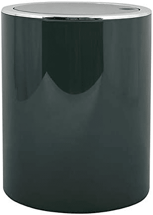 MSV 6L Kamaka lata de lata de plástico verde escuro 20,7 x 22 x 28,1 cm