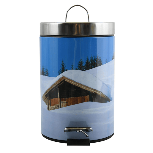 MSV 100527-3 Litros aço inoxidável Bin Cottage