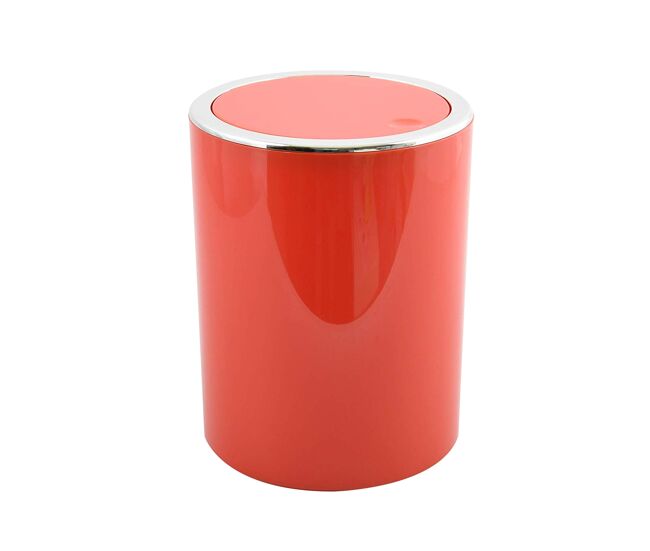 Cubo de basura as kamaka 6l rojo
