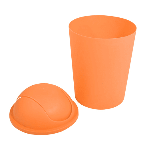 Ako 5.5L com tampa laranja dobrável