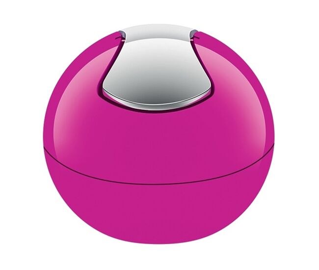 Spirella colección bowl, papelera ø16 x 14 cm (1 litro), poliestirol, morado