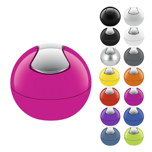 Coleção de Spirella Bowl, papel Ø16 x 14 cm (1 litro), poliestirol, roxo