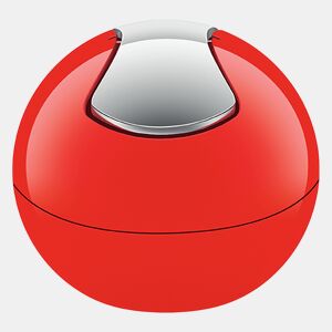 Coleção de Spirella Bowl, papel Ø16 x 14 cm (1 litro), poliestirol, vermelho
