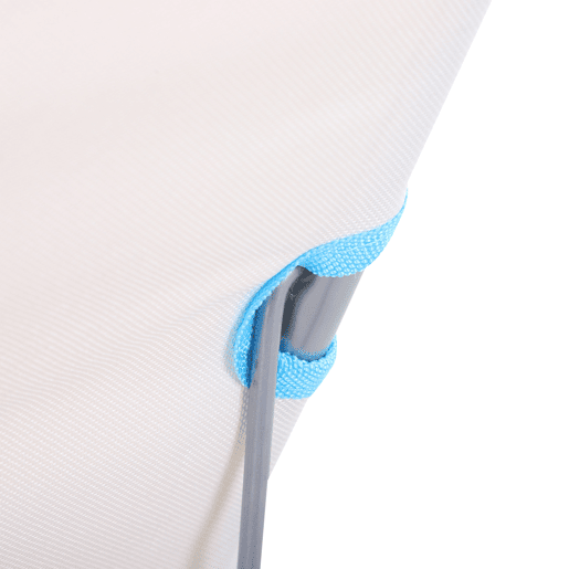 Outsunny Conjunto de 2 Esteiras de Praia com Encosto Reclinável em 5 Níveis Bolsa de Transporte e Apoio de Cabeça 48x134x33-43 cm Branco Creme