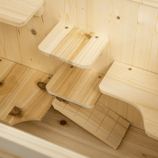 PawHut Gaiola de madeira para hamsters e outros pequenos roedores com vĂ¡rias plataformas 60x40x120cm PawHut Gaiola de madeira para hamsters e outros pequenos roedores com vĂ¡rias plataformas 60x40x120cm