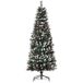 Árbol de Navidad Acero, PVC HOMCOM, hogar - decoración hogareña Árbol de Navidad Acero, PVC HOMCOM, hogar - decoración hogareña Verde