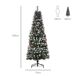 Árbol de Navidad Acero, PVC HOMCOM, hogar - decoración hogareña Árbol de Navidad Acero, PVC HOMCOM, hogar - decoración hogareña Verde